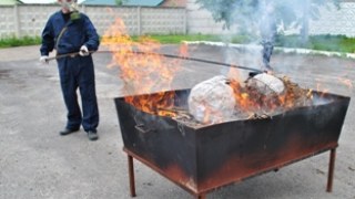 Львівські правоохоронці спалили 315 кг наркотиків на майже 1 млн. грн.