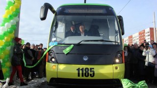 У Львові урочисто запустили трамвай на Сихів