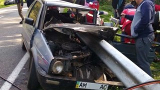 У місті Мостиська в ДТП постраждав водій Volkswagen Golf