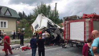 На Сколівщині через зіткнення чотирьох авто загинув водій-іноземець