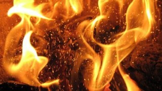 На Львівщині пожежа знищила запаси зерна
