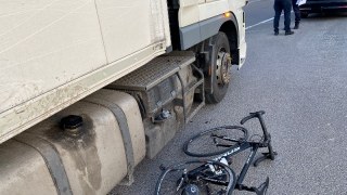 У Львові водій вантажівки збив велосипедиста