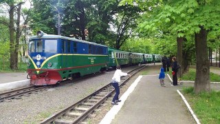 У Львові з рейок зійшов вагон потягу дитячої залізниці