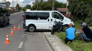 У Львові в ДТП постраждала мотоциклістка