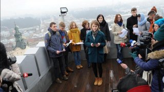 Голоси з неба: символічне вшанування Дня прав людини у Львові