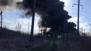 На залізничній станції у Красному загасили пожежу