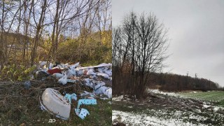Поблизу Львова виявили несанкціоноване сміттєзвалище