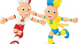 Укрпошта до Євро-2012 випускає марку зі Славком та Славеком