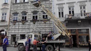 Балкон на Головацького у Львові відремонтують за 145 тисяч