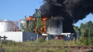 Внаслідок пожежі на нафтобазі загинуло 4 людини