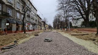 У Львові відкрили для проїзду частину вулиці Степана Бандери