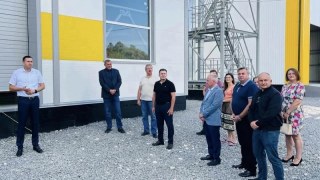 Зіновій Козицький відкрив новий борошномельний цех у Самборі.