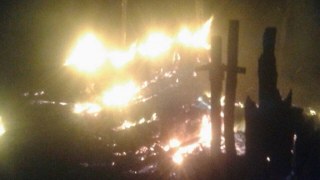 9 рятувальників гасили пожежу у будівлі на Сокальщині