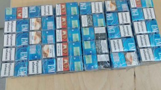 На кордоні з Польщею прикордонники вилучили понад 800 пачок цигарок