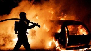 Цими вихідними у Львові згоріли дві автівки