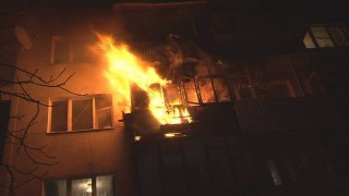 На Львівщині у пожежі постражала людина