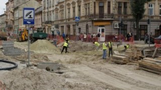 Вулиця Городоцька у Львові закрита на ремонт, рух транспорту припинено
