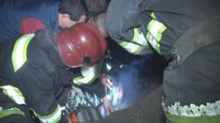У Львові врятували чоловіка, який впав на металевий штир (ВІДЕО)