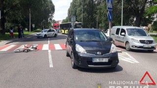 У Львові в ДТП постраждав велосипедист