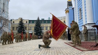 Львівській 125 бригаді тероборони ЗСУ вручили бойовий прапор