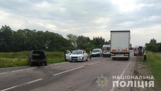 На дорозі Дрогобич – Стрий у ДТП постраждав водій ВАЗу