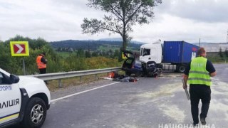 На Сколівщині у ДТП загинула пасажирка легковика