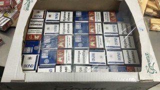 У «Шегині-Медика» митники конфіскували понад тисячу пачок цигарок