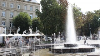 На ремонт фонтану біля Оперного театру у Львові витратять майже півмільйона гривень