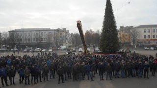 У Червонограді шахтарі влаштували акцію протесту