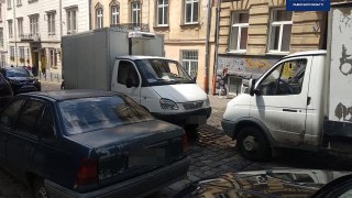 У центрі Львова зіткнулися дві "Газелі"