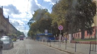У Львові автобус з несправними гальмами ледь не переїхав пішоходів