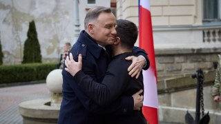 Зеленський зустрічається у Львові президентом Польщі Анджеєм Дудою