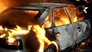 На Львівщині згоріло авто Volkswagen T5