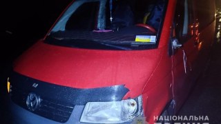 У Золочеві водій Volkswagen Transporter збив пішохода