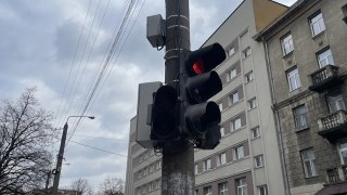 У Львові на вул. Княгині Ольги змінили роботу світлофорів на пішохідних переходах