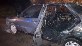 У Новояворівську вщент згоріла автівка Seat Toledo