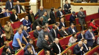 Свобода і Опоблок не голосували за закон про деокупацію