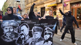 Вчора Львовом пройшов марш до 70-річчя дивізії "Галичина"