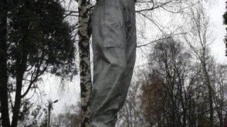 На Львівщині пам'ятник герою Радянського Союзу залишився без голови