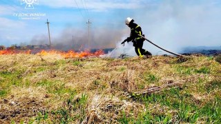 За добу на Львівщині зафіксували шість пожеж сухостою