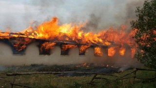 На Стрийщині загорілася будівля коледжу Львівського аграрного університету