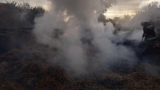 6 рятувальників гасили пожежу у Кам'янка-Бузькому районі
