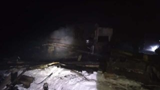 На Самбірщині вщент згоріла пилорама
