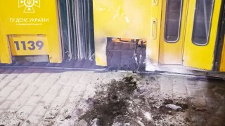 У Львові зайнявся трамвай