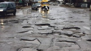 У Бориславі – найгірші дороги на Львівщині