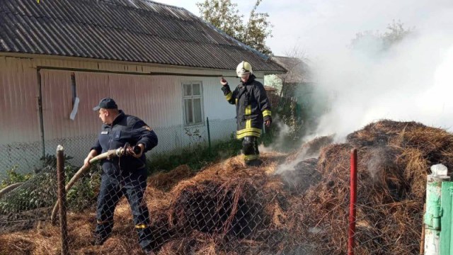 пожежа у селі Чайковичі