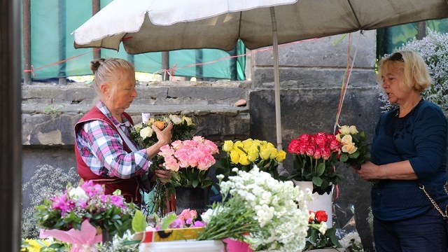 торгівля квітами