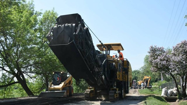 ремонт дороги на Жовківщині