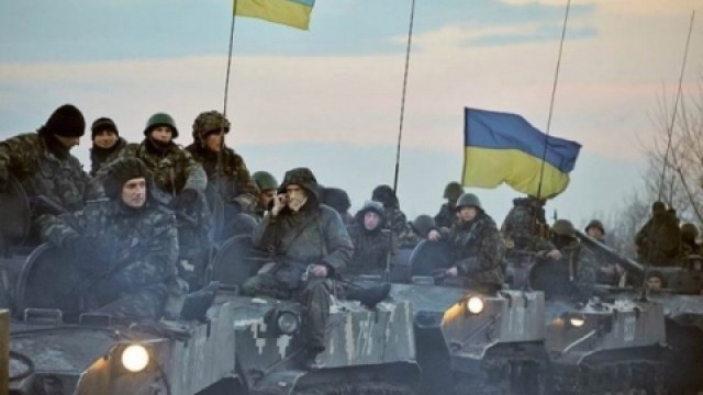 українські військові на донбасі