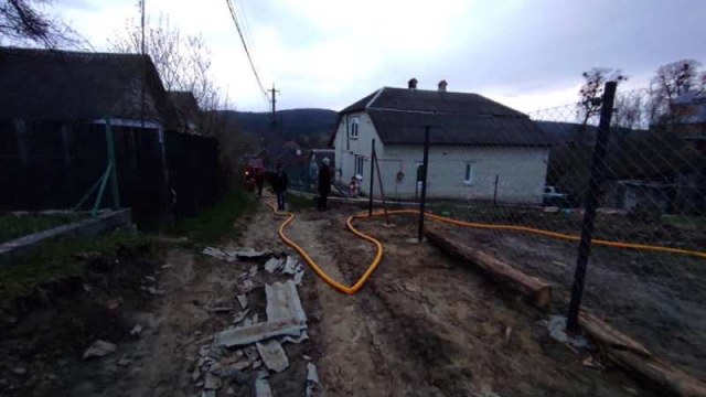 пожежа у селі Красів